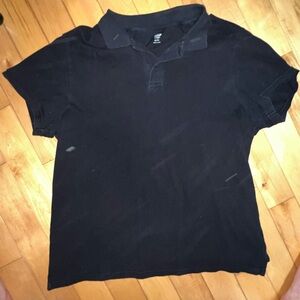 Old Navy Charcoal Polo Shirt
